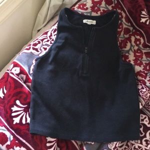 MADEWELL black crop top size small